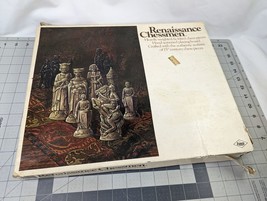 Renaissance Chessmen Chess Game Board Lowe Milton Bradley 1970 - $44.95