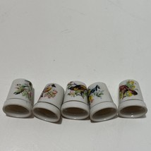 Vintage Danbury Mint Bird Thimbles Set of 5 - $19.79