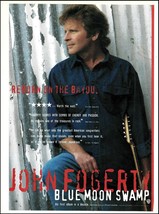 CCR John Fogerty Blue Moon Swamp 1997 album advertisement 8 x 11 color a... - £3.05 GBP