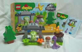 LEGO Duplo LEGOS JURASSIC WORLD 10938 DINOSAUR NURSERY SET Park AGES 2+ - $19.80