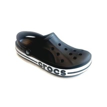 CROCS Bayaband Lightweight Slip On Clogs Shoes Black Mens Size 9 Womens ... - $39.17