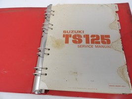 1981 Suzuki TS125 Service Manual Factory - $559.76 MXN