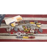Vintage Huge LOT of Mixed Military Pins Armed Forces Day w/ Thanksgiving... - $502.01 MXN