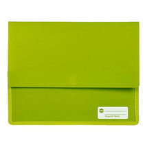 Document Wallet Marbig Polypick Heavy Duty Lime - $23.65