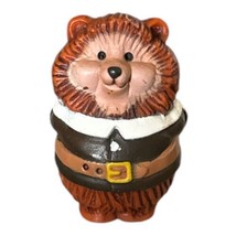 Vintage 1984 Hallmark Merry Miniatures Thanksgiving Pilgrim Hedgehog Figure - $7.00