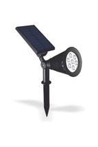 7 Watt Amber Solar Led Lighting Solar Powered Pile Garden Fixture - $1,360.50 MXN