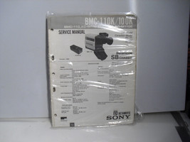 SONY BMC-110K BMC-100K BMC-110 AC-M110 BMC-100 SERVICE MANUAL ORIGINAL - $9.89