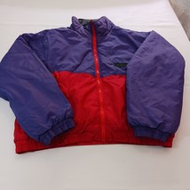 American Eagle Outfitters Full Zip Men&#39;s Purple &amp; Red Winter Jacket Pock... - €20,76 EUR