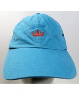 Peter Millar Teal Embroidered Crown Logo Baseball Adjustable Cap Hat - $14.24