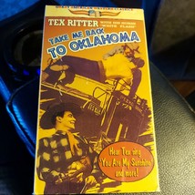 Take Me Back to Oklahoma VHS Video Tex Ritter - £6.35 GBP