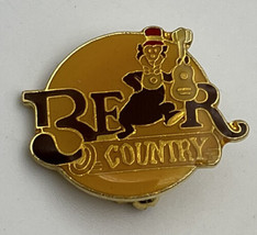 1985 Disney Bear Country Enamel Pin Brooch Souvenir Disneyland 30th Anni... - $8.50