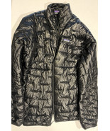 Patagonia Micro Puff Ultralight Packable Puffer Jacket Black Men’s Size XL - $214.38 CAD