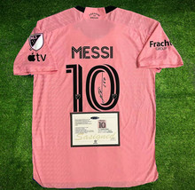Inter Miami HOME Pink Messi 24/25 SIGNED Mens Kids Kit Shirt/Jersey 2024 + COA  - £100.49 GBP