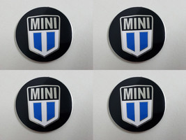 Mini 2 - Set of 4 Metal Stickers for Wheel Center Caps Logo Badges Rims  - $24.90+