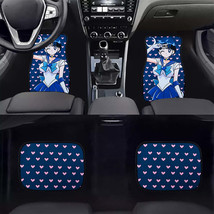 Brand New 4PCS Universal Anime Sailor Mercury Racing Fabric Car Floor Mats Inter - £59.87 GBP