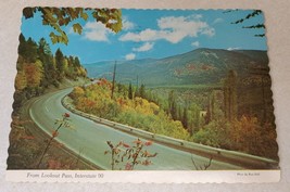 Vintage Idaho Postcard Lookout Pass I-90 Coeur d&#39;Alene Mining Region - S... - £9.75 GBP