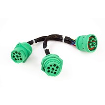 Type2 Sae J939 Splitter Y Cable 9Pin Data Power Extension Cable For Truc... - $33.99