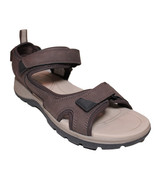 Lands End Men Size 8 D, All Weather Sandals, Rich Coffee Brown - £19.77 GBP