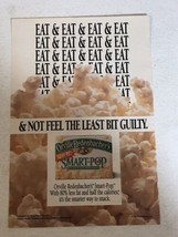 1993 Orville Redenbacher’s Smart Pop Popcorn Vintage Print Ad Advertisem... - £6.21 GBP