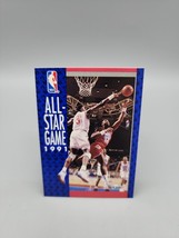 Jordan Unstoppable Force Vs. Unbeatable Man 1990-1991 Fleer All Star Game #236 - £9.59 GBP