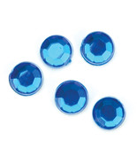 Round Rhinestones Embellishment 5mm Dark Sapphire - $15.59