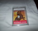 Lighted Button SITTING DACHSHUND dog Doorbell Cover By Company&#39;s Coming NIB - $19.79
