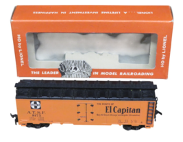 VTG Lionel HO 0872-50 Boxcar ATSF El Capitan Santa Fe w/ Box - EXCELLENT - $1,844.42 MXN