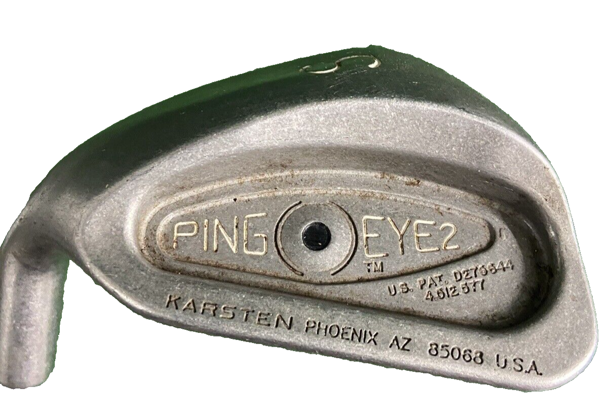 Left-Handed Ping Eye 2 Sand Wedge Black Dot LH ZZ Stiff Steel 35" All Original - $51.06