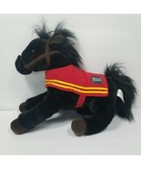 Wells Fargo Mike Horse Black Plush Pony 2016 Red Legendary Stuffed Anima... - £12.44 GBP