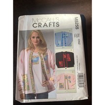 McCall&#39;s Misses Appliques for Cardigan &amp; T Shirt Sewing Pattern M5255 Sz... - $10.88