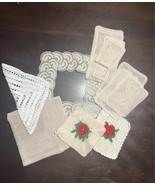 Vintage Assorted Doilies Set, As Shown in Photos - $14.01
