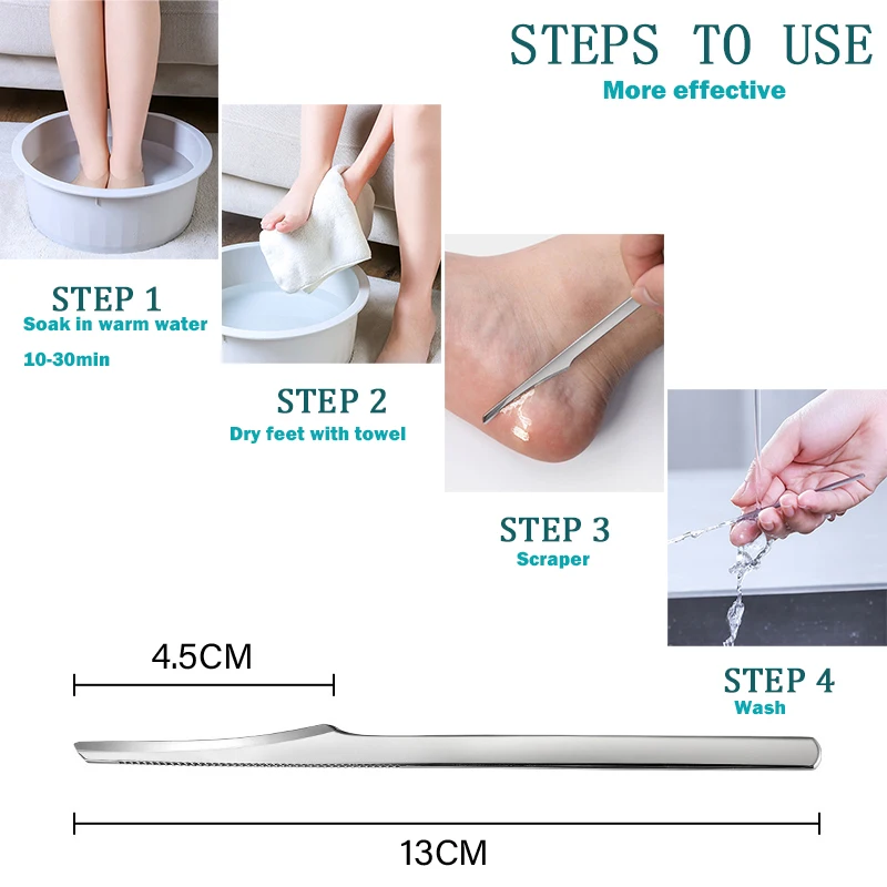 Sporting Manicure Pedicure Tools Dead Skin Remover Foot Cuticle Removal Toe Nail - £23.51 GBP