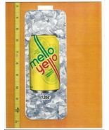 Coke Chameleon Size Mello Yello 12 OZ CAN Soda Flavor Strip CLEARANCE SALE - $2.05 CAD