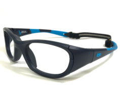 Rec Specs Athletic Goggles Frames REPLAY 636 Matte Navy Blue Strap 55-20... - $60.37