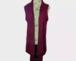 NWT New Directions Sangria Vest Size Small - $17.00