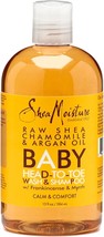 Shea Moisture Raw Shea Butter Chamomile &amp; Argan Oil Baby Head-to-Toe Wash &amp; Sham - £20.70 GBP