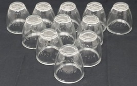 Hygeia  2.5 oz Embossed Glass Measuring Cup Baby Bottle Lid Cover Lot - £38.48 GBP