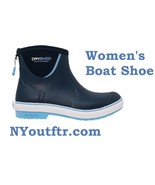 Dryshod Sizes 6-11 Women&#39;s Slipnot Deck Boot Navy/Light Blue SLN-WA-NV - $177.73 CAD