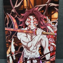 Demon Slayer Kokushibo Anime Wall Photo Art Board Print 11.75in x 7.25in - $24.74