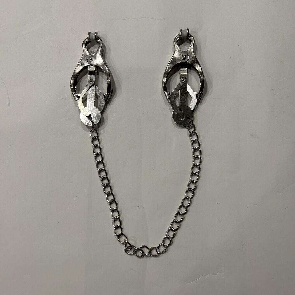 Luxury Japanese Clover Nipple Clamps Breast Play Stimulation Sex Toy - $18.55