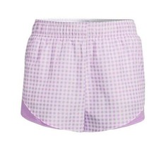Athletic Works ~ Size LARGE (12-14) ~ Lilac Gingham ~ Pull-On ~ Running ... - $14.96
