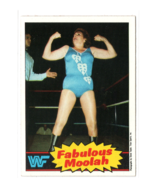 1985 Topps WWF - Fabulous Moolah #13 Rookie Card WWE Hall of Fame Legend... - $36.45 MXN
