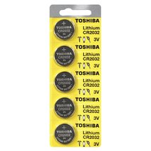 Toshiba CR2032 3 Volt Lithium Coin Battery (10 Batteries) - £3.97 GBP+