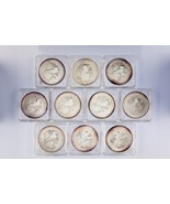 Lot of 10 1990 Australia Silver 1oz Kookaburras (BU Condition) KM# 189 - $1,481.77 CAD