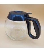 Cuisinart Coffee Carafe 12 Cup Pot Glass Black Lid Handle DCC-200 and DC... - $12.95