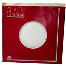 Atlantic Records Company Sleeve 45 RPM Vinyl Oldies Series Red Gray Logo - $9.89