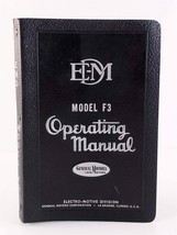EMD F3 Diesel Locomotive Operating Manual No. 2308A 4th Ed General Motors 1948 - £49.72 GBP