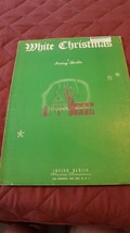 White Christmas Song Sheet Irving Berlin 1942 - £3.84 GBP