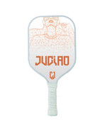 Juciao Lady White 4.5&quot; Handle Pickleball Paddle Carbon Fiber Composite USA - $29.11