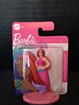 New! Mattel 3” Barbie Rainbow Lights Mermaid Figure Micro Collection Cake Topper - £5.39 GBP